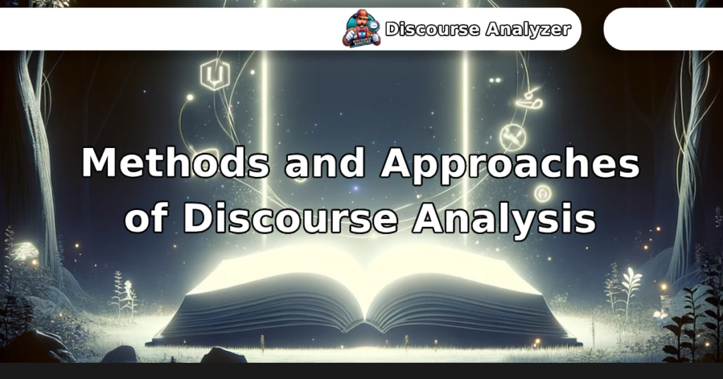 Methods and Approaches of Discourse Analysis