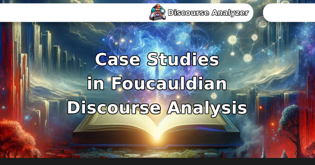 Case Studies in Foucauldian Discourse Analysis