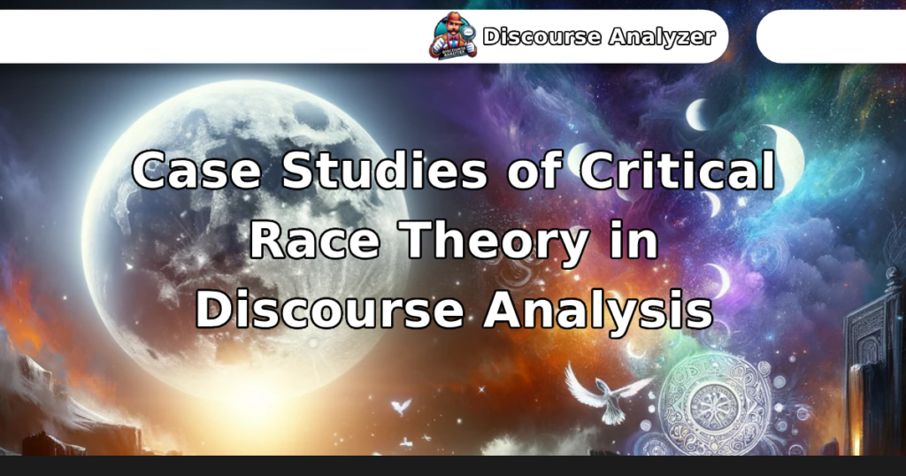 Case Studies of Critical Race Theory in Discourse Analysis