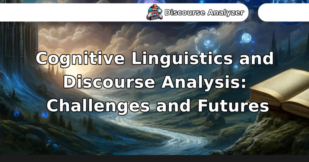 Cognitive Linguistics and Discourse Analysis: Challenges and Futures