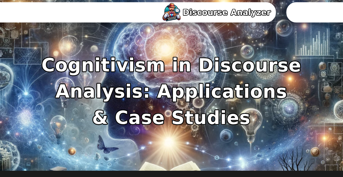 Cognitivism in Discourse Analysis_ Applications & Case Studies - Discourse Analyzer