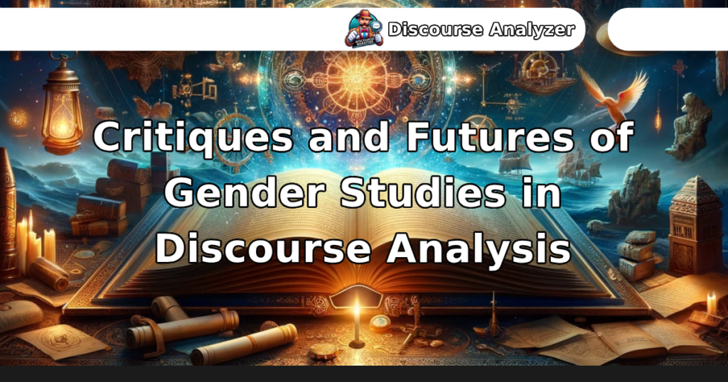 Critiques and Futures of Gender Studies in Discourse Analysis