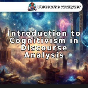 Cognitivism in Discourse Analysis