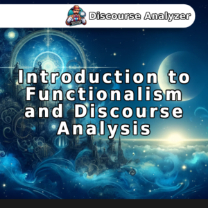 Functionalism and Discourse Analysis