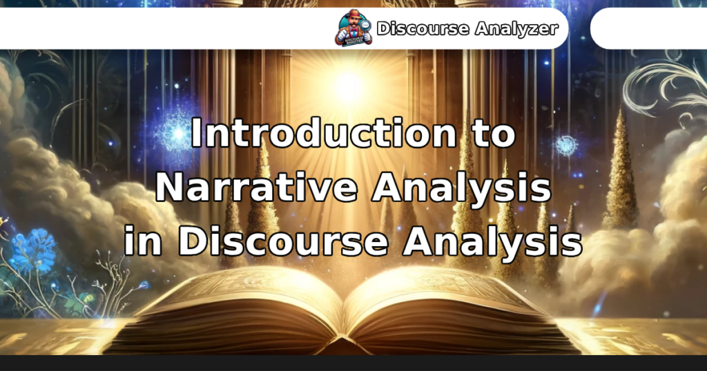 Introduction to Narrative Analysis in Discourse Analysis