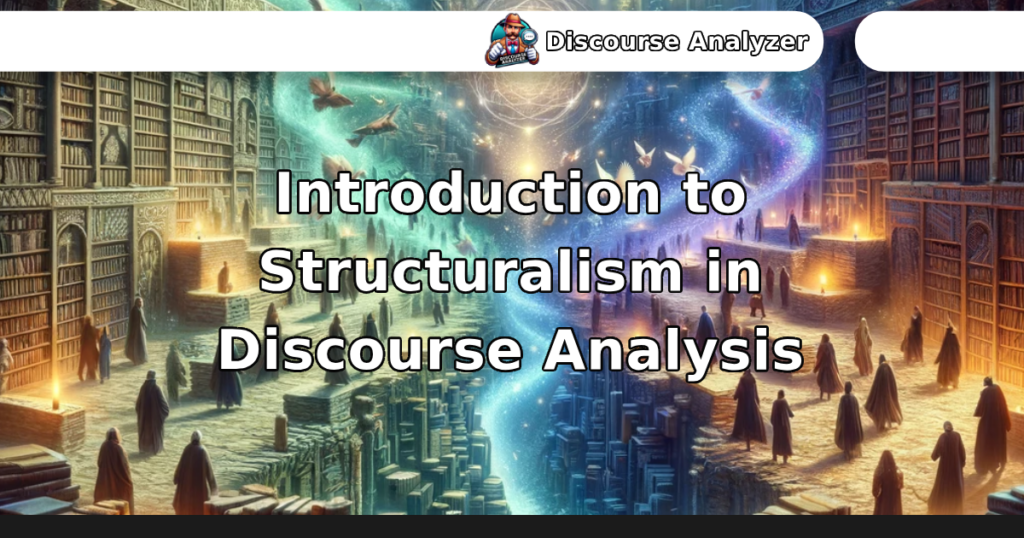 Introduction to Structuralism in Discourse Analysis