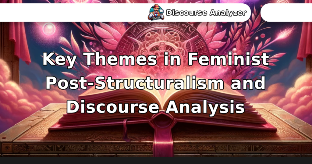 Key Themes in Feminist Post-Structuralism and Discourse Analysis