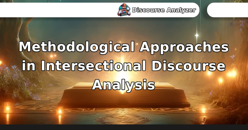 Methodological Approaches in Intersectional Discourse Analysis