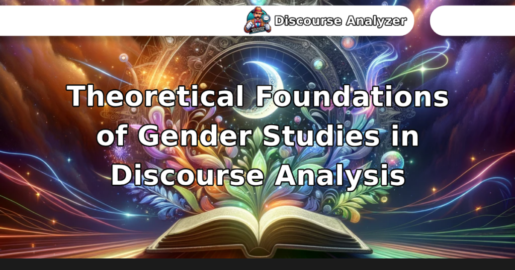 Theoretical Foundations of Gender Studies in Discourse Analysis