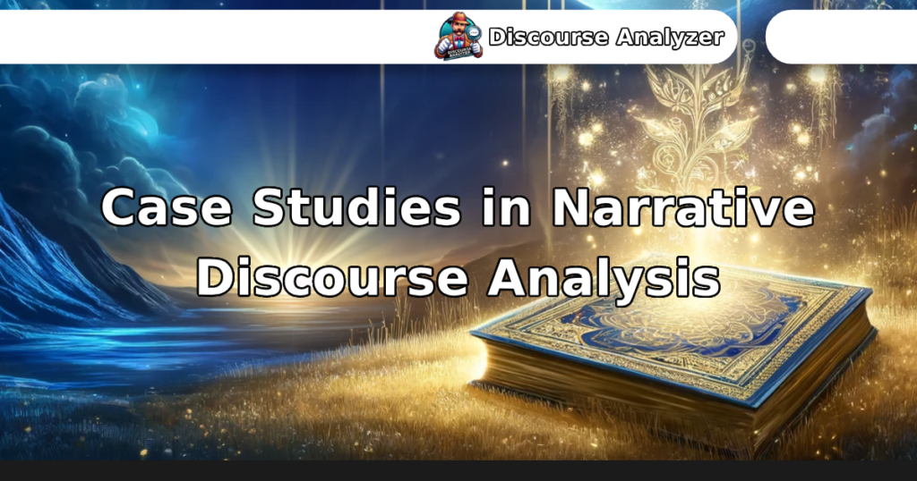 Case Studies in Narrative Discourse Analysis