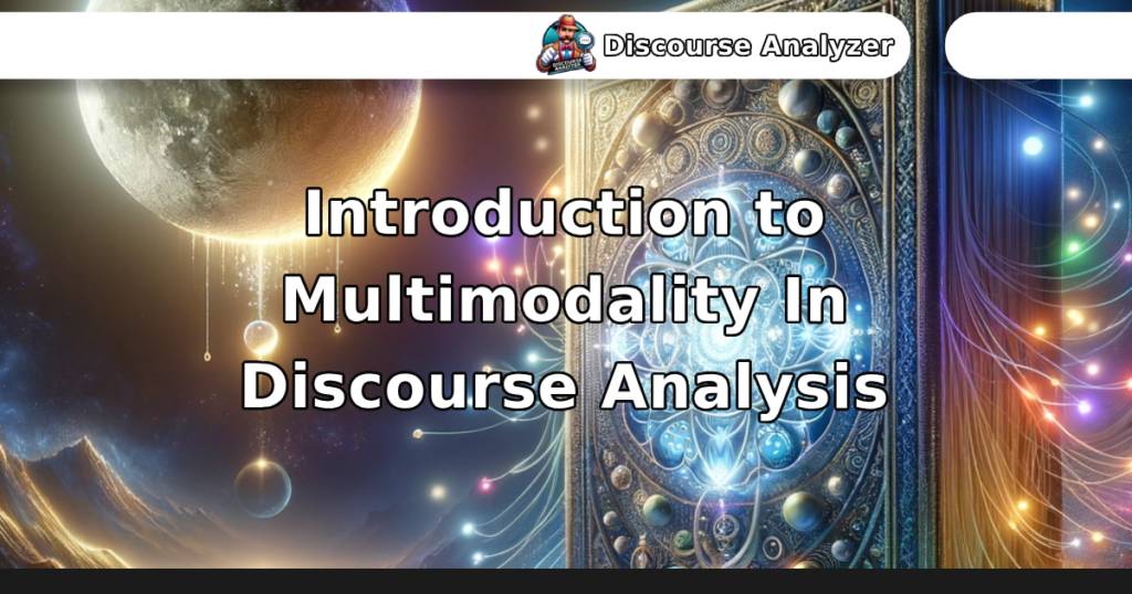 Introduction to Multimodality In Discourse Analysis