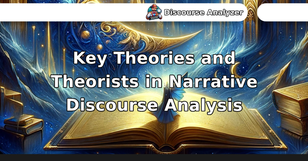 Key Theories and Theorists in Narrative Discourse Analysis