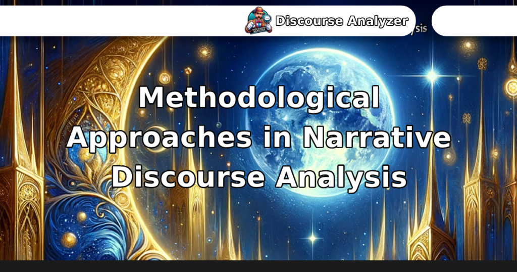 Methodological Approaches in Narrative Discourse Analysis