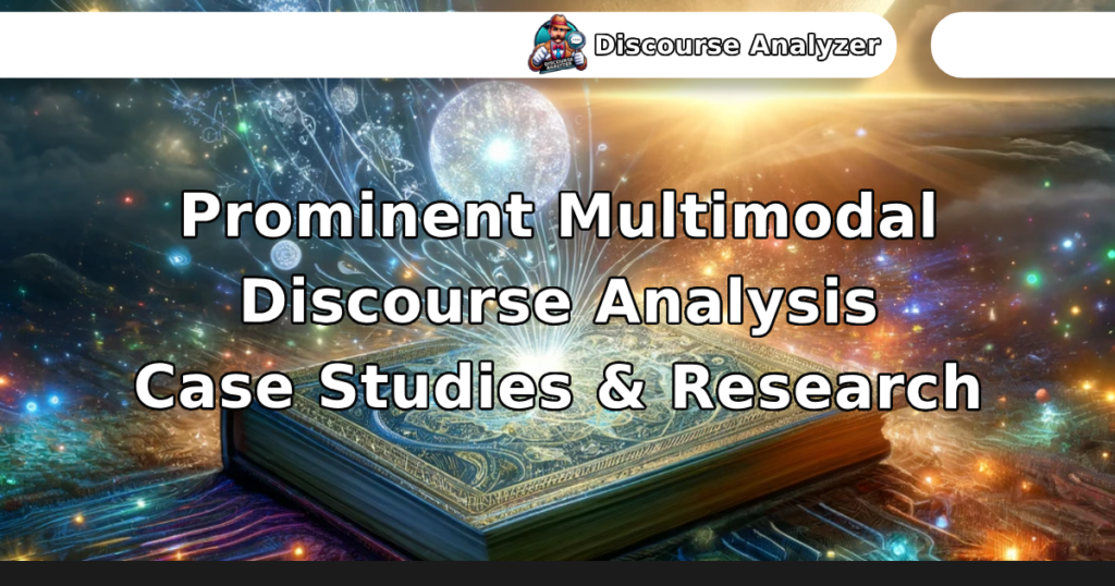 Prominent Multimodal Discourse Analysis Case Studies & Research