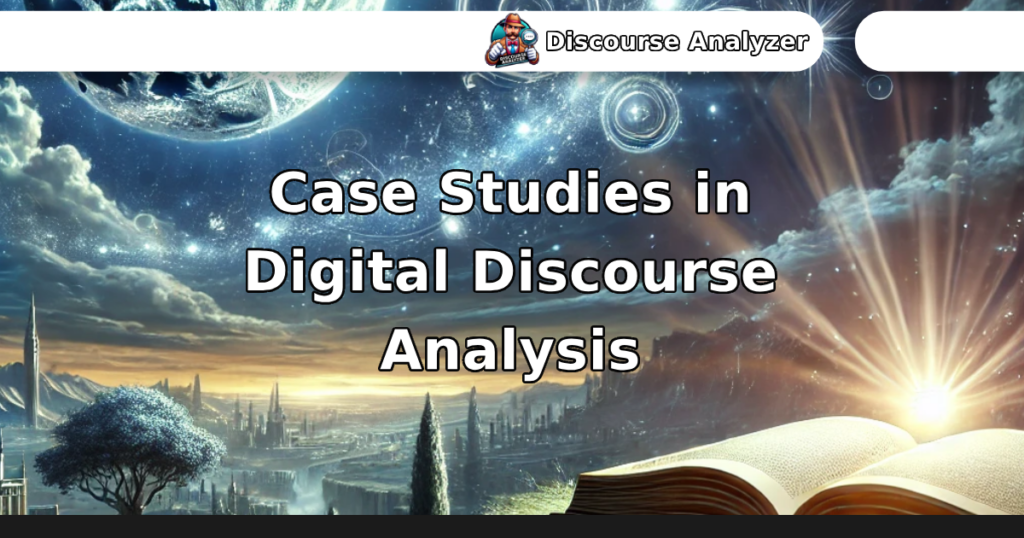 Case Studies in Digital Discourse Analysis