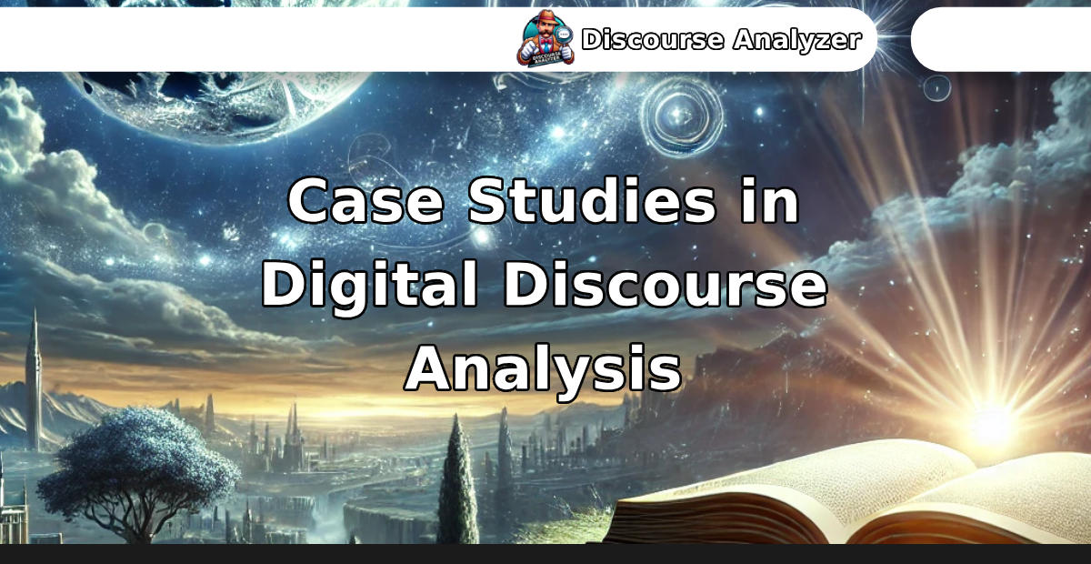 Case Studies in Digital Discourse Analysis