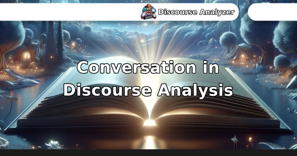 Conversation in Discourse Analysis