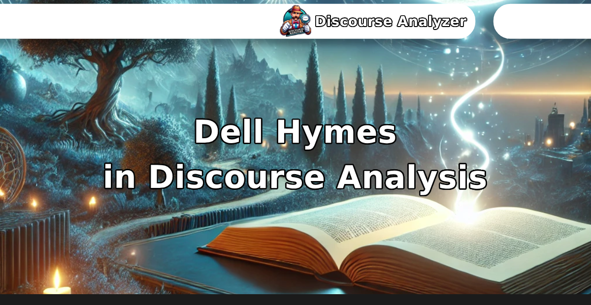 Dell Hymes in Discourse Analysis