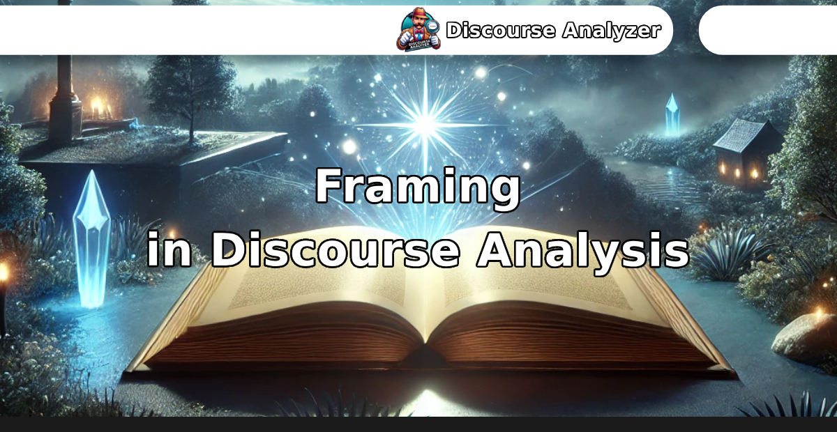 Framing in Discourse Analysis