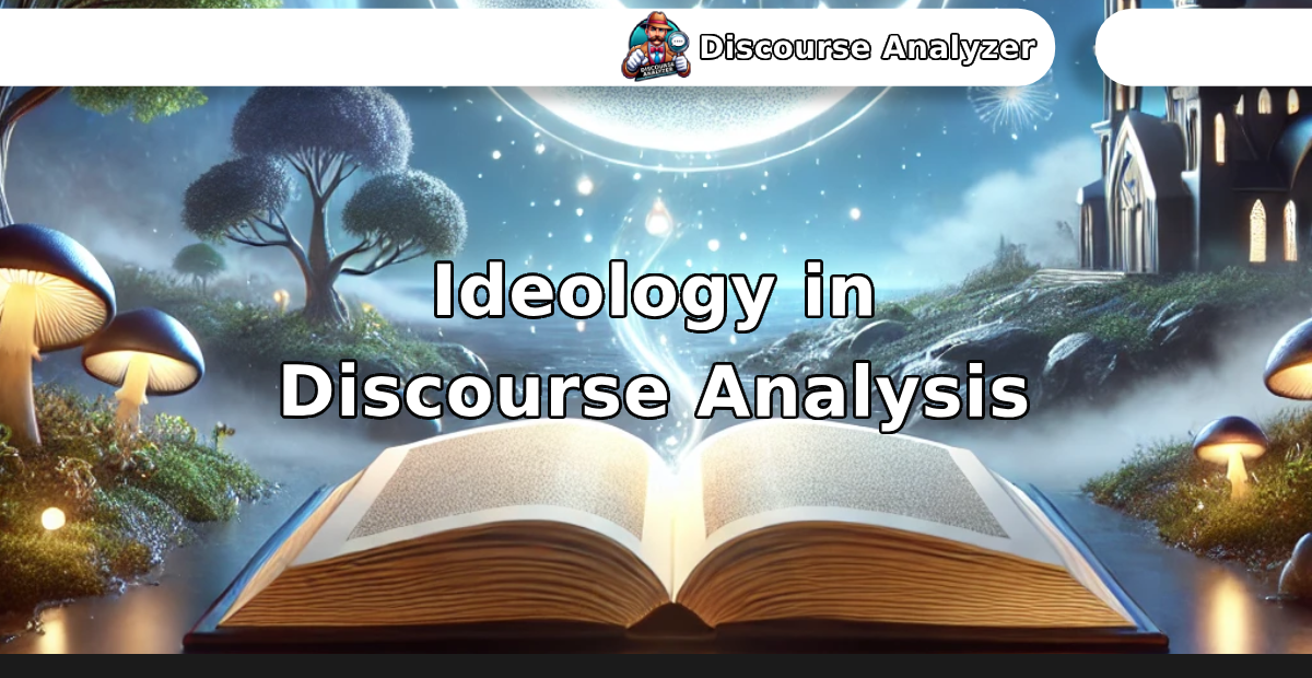 Ideology in Discourse Analysis