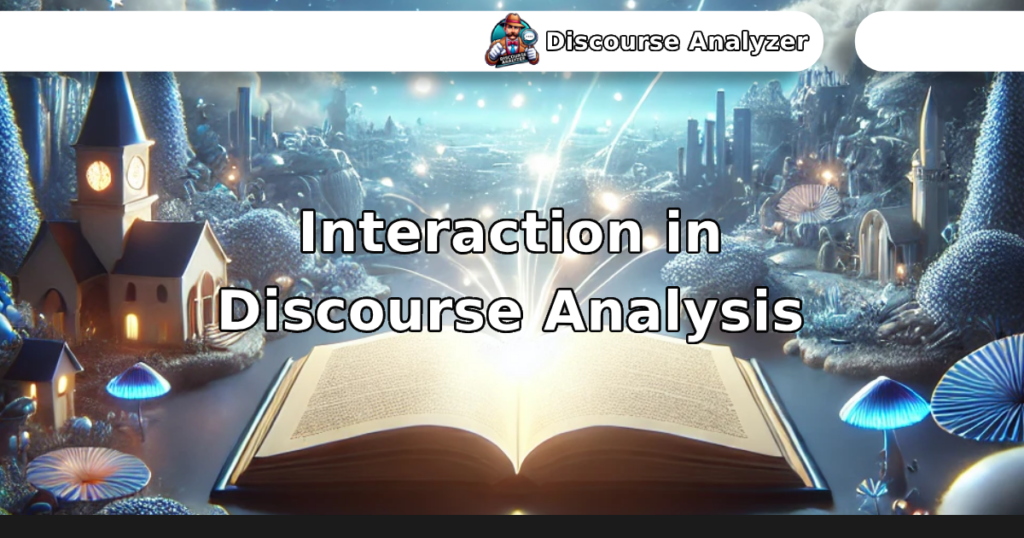 Interaction in Discourse Analysis