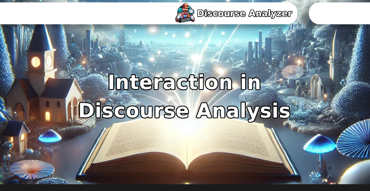 Interaction in Discourse Analysis