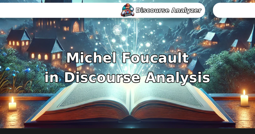 Michel Foucault in Discourse Analysis