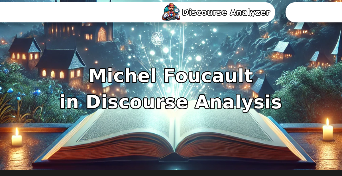 Michel Foucault in Discourse Analysis