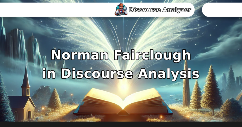 Norman Fairclough in Discourse Analysis