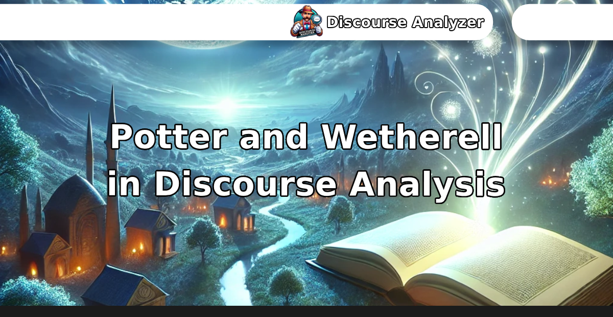 Potter and Wetherell in Discourse Analysis