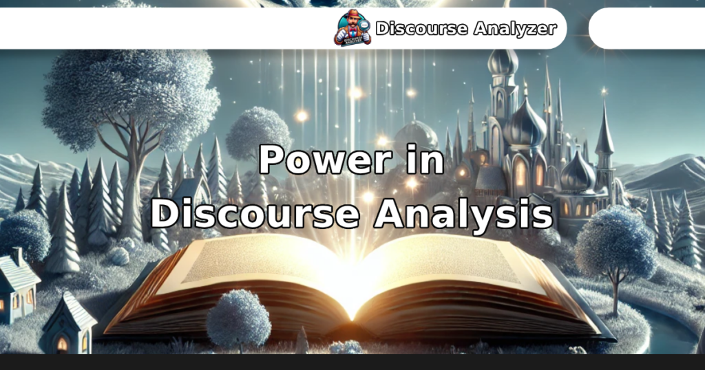 Power in Discourse Analysis