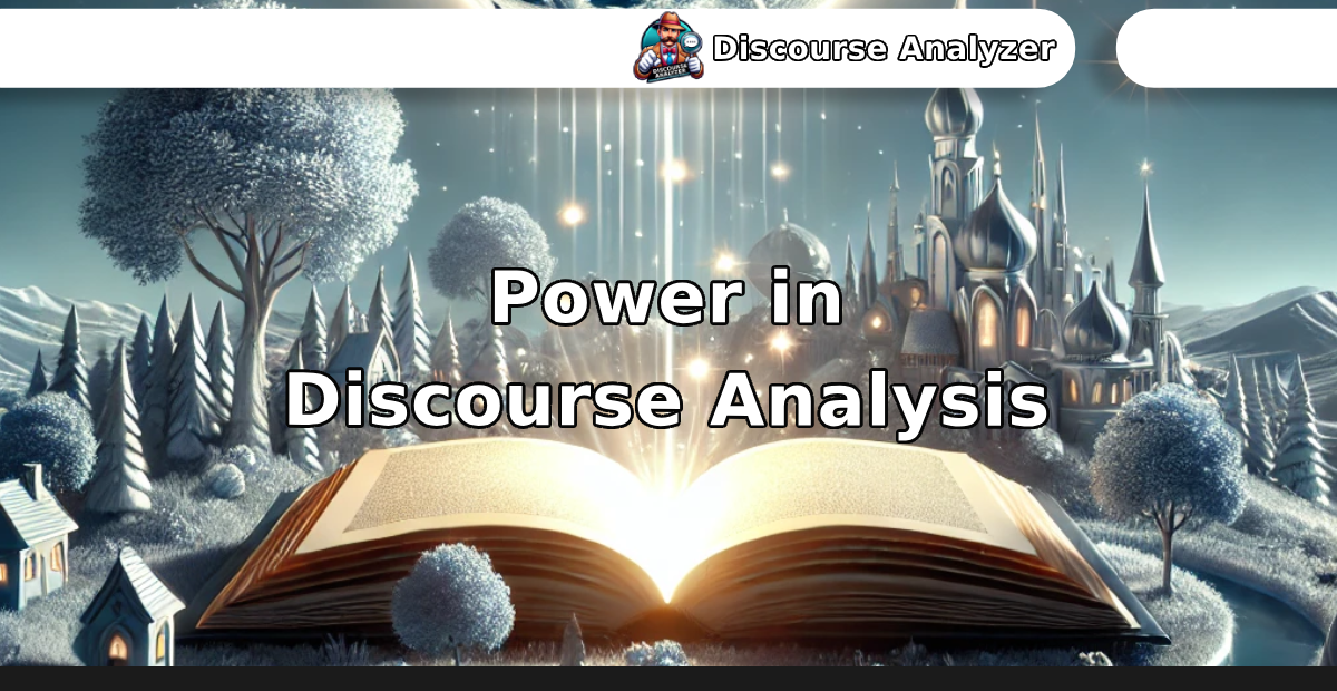 Power in Discourse Analysis