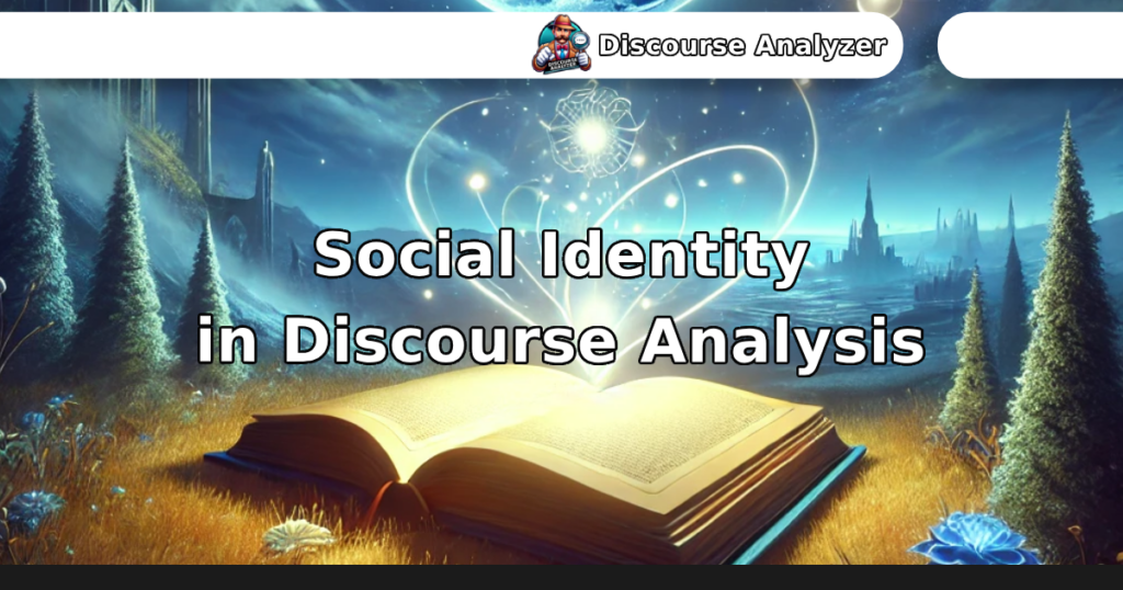 Social Identity in Discourse Analysis