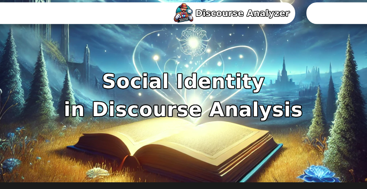 Social Identity in Discourse Analysis