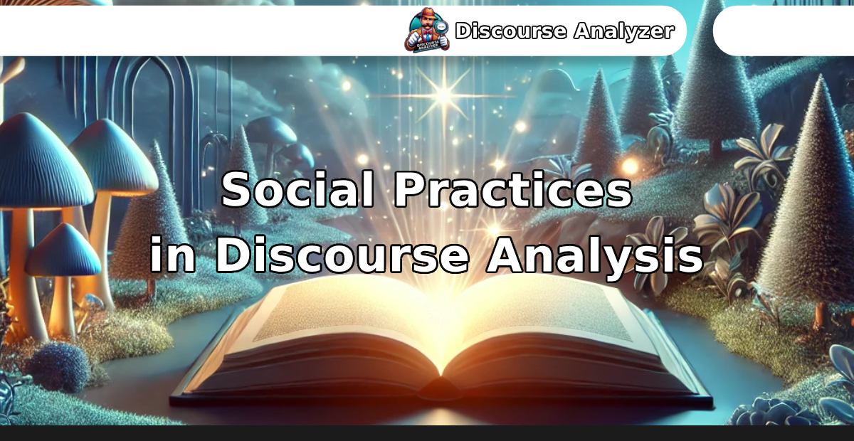 Social Practices in Discourse Analysis