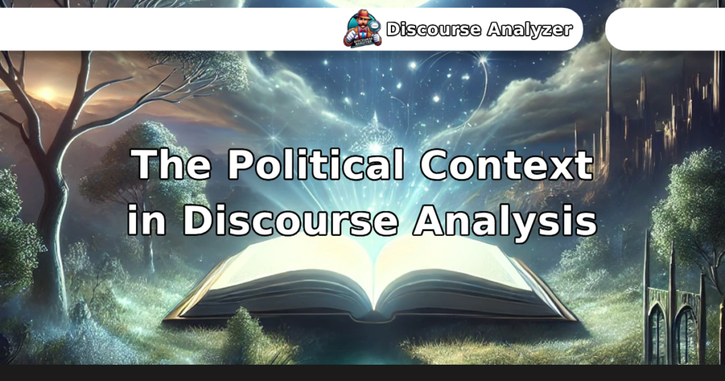 The Political Context in Discourse Analysis