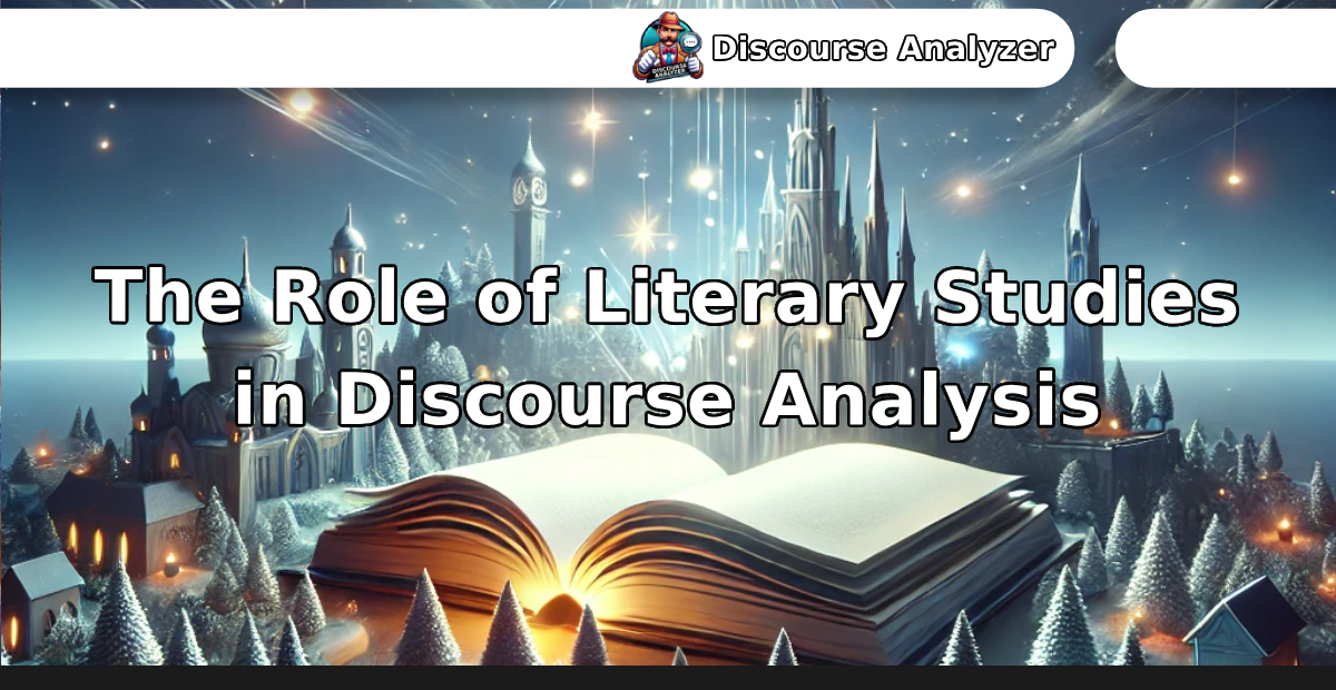 The Role of Literary Studies in Discourse Analysis