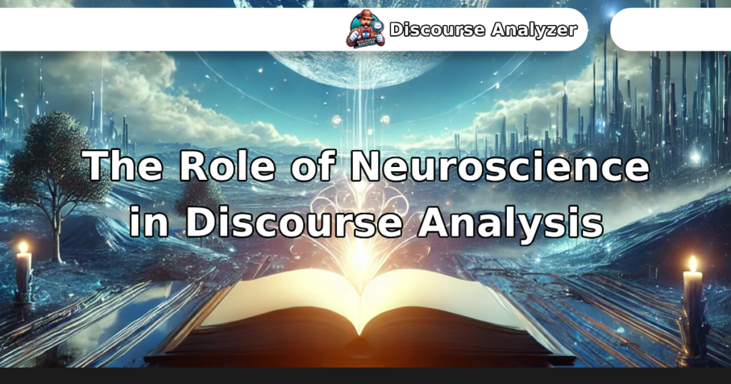 The Role of Neuroscience in Discourse Analysis