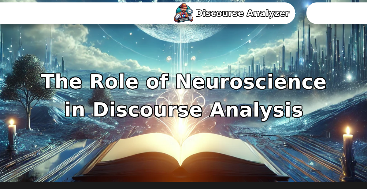 The Role of Neuroscience in Discourse Analysis