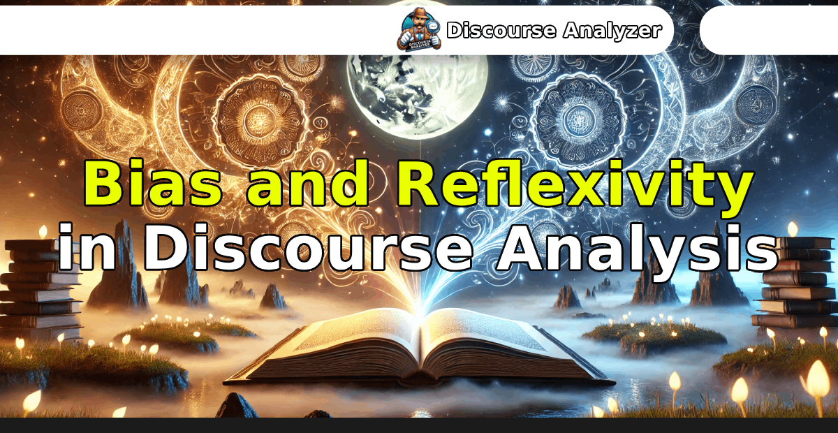 Bias and Reflexivity in Discourse Analysis