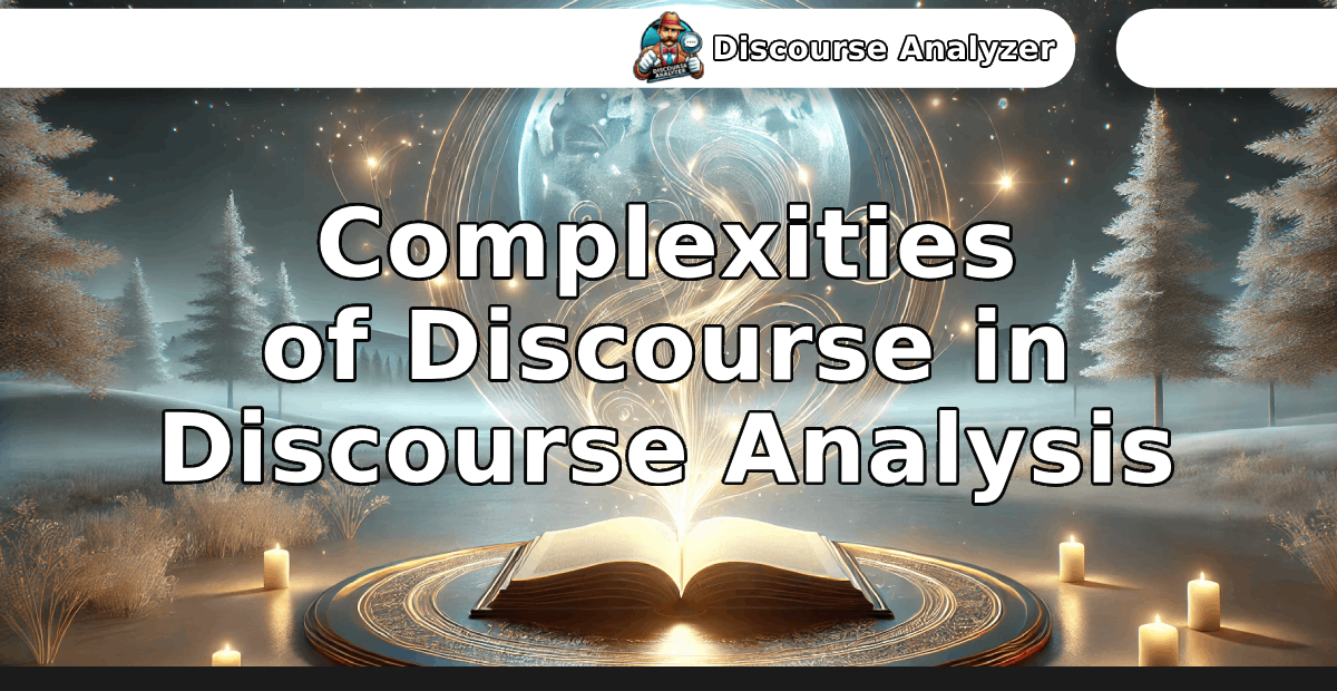 Complexities of Discourse in Discourse Analysis