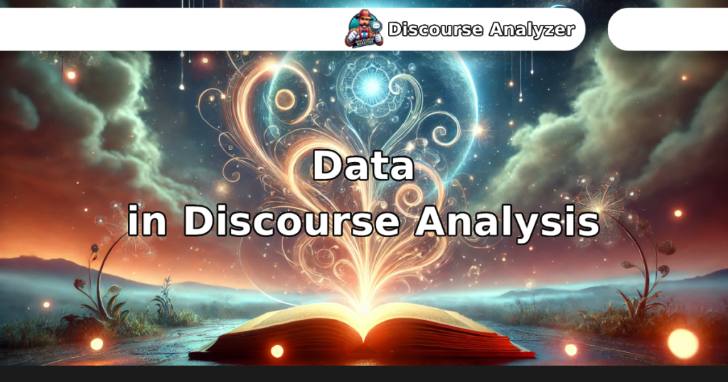 Data in Discourse Analysis