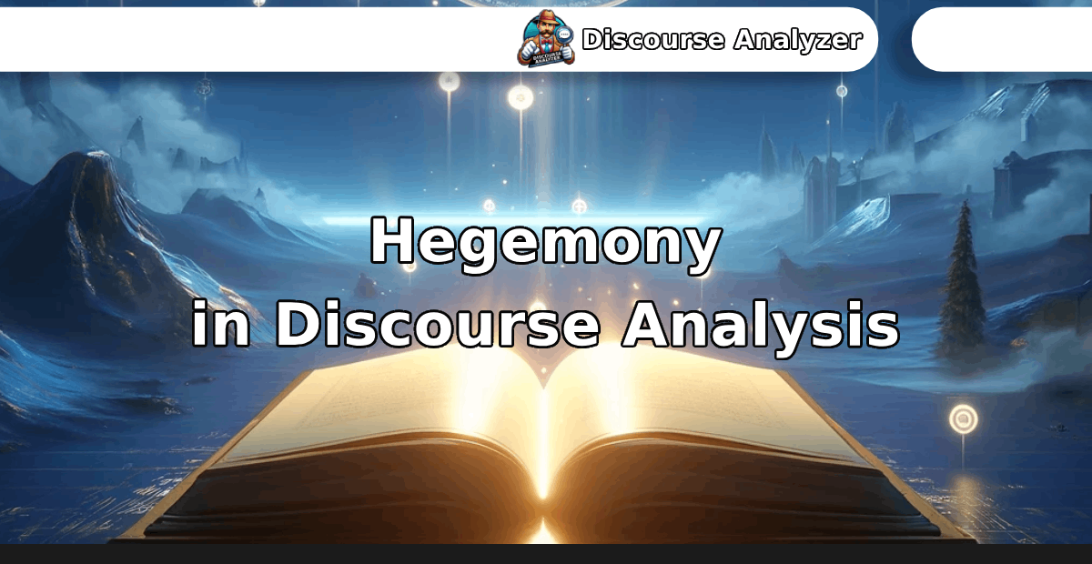 Hegemony in Discourse Analysis