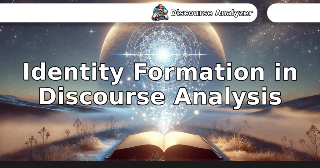 Identity Formation in Discourse Analysis