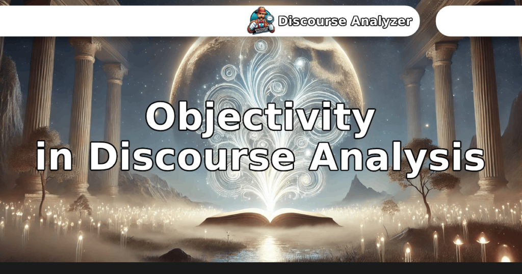 Objectivity in Discourse Analysis