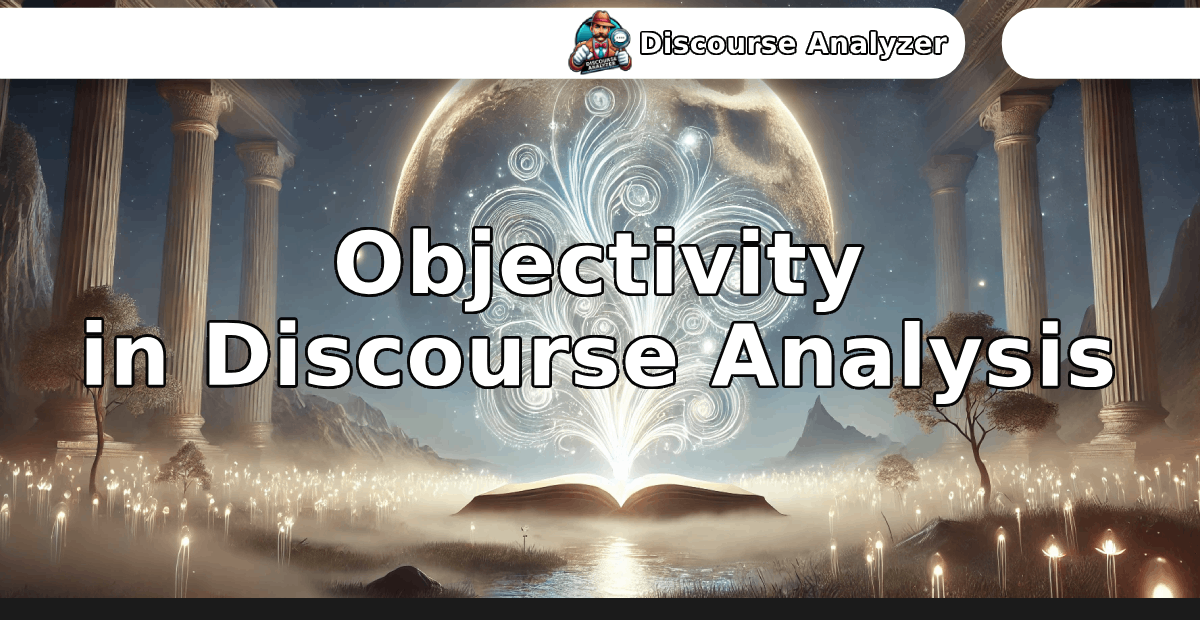 Objectivity in Discourse Analysis