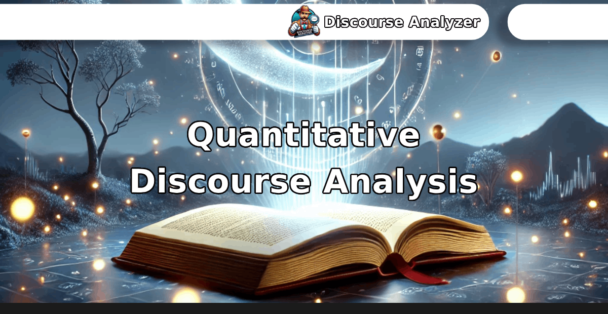 Quantitative Discourse Analysis