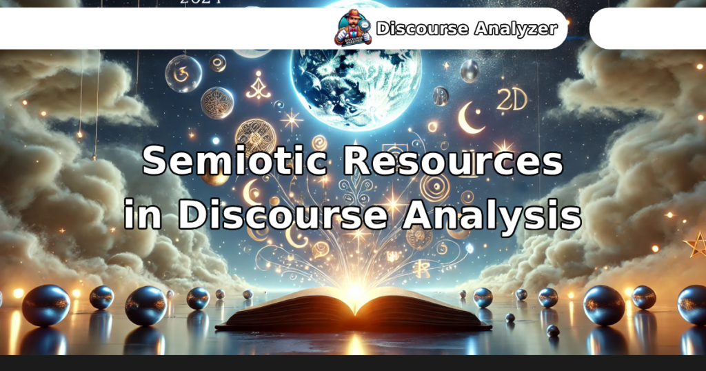 Semiotic Resources in Discourse Analysis