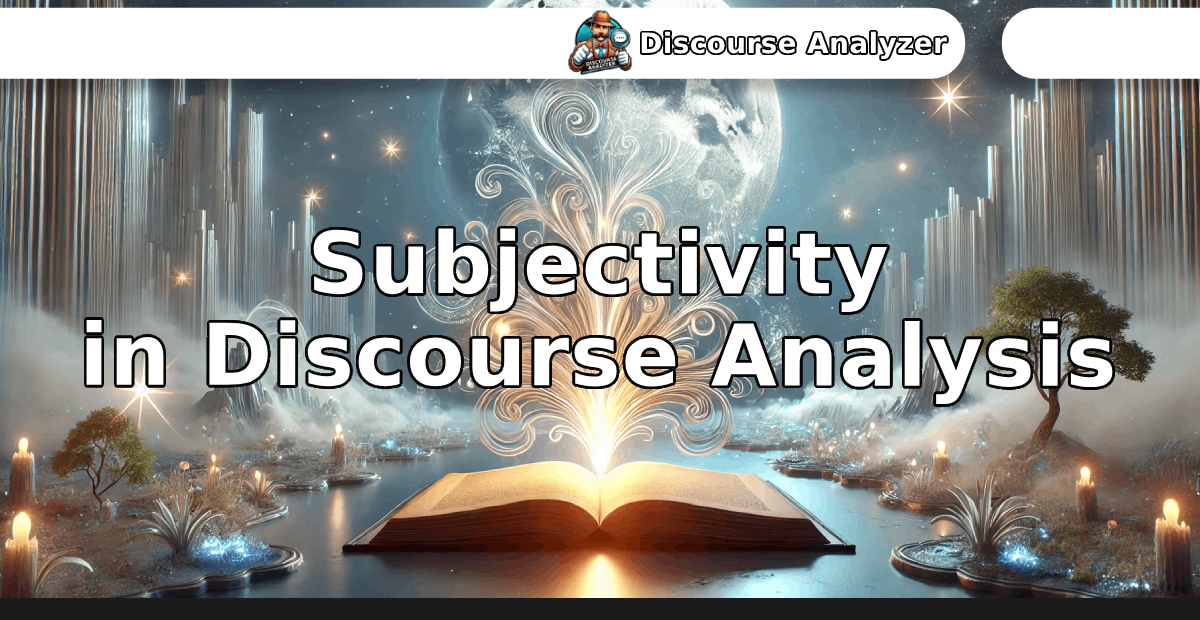 Subjectivity in Discourse Analysis