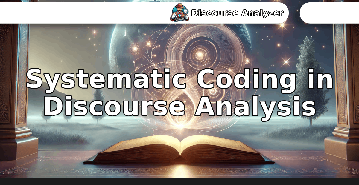 Systematic Coding in Discourse Analysis